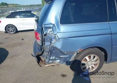 2008 Honda Odyssey Ex-L из США, поврежденный, VIN 5FNRL38758B009758